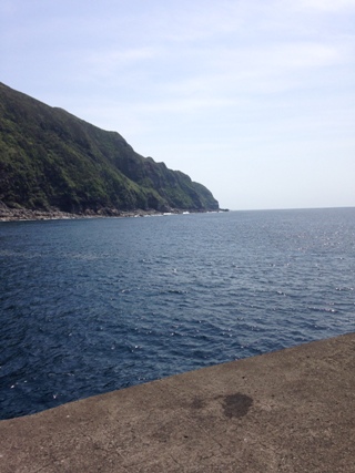藍ヶ江港です