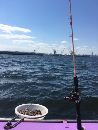 本牧沖でしょうか