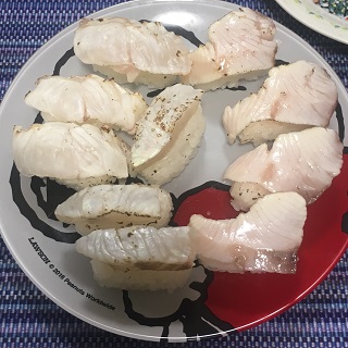 ちょっと焦げました